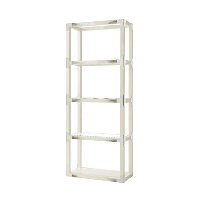 Theodore Alexander Living Cutting Edge Shelving Unit in White House of Isabella UK