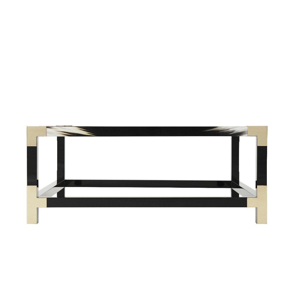 Theodore Alexander Living Cutting Edge Square Coffee Table in Black House of Isabella UK