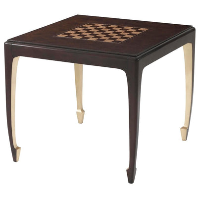 Theodore Alexander Living Golden Curve Game Table House of Isabella UK