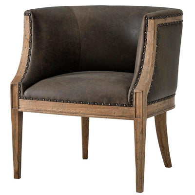 Theodore Alexander Living Orlando Accent Chair in Leather House of Isabella UK