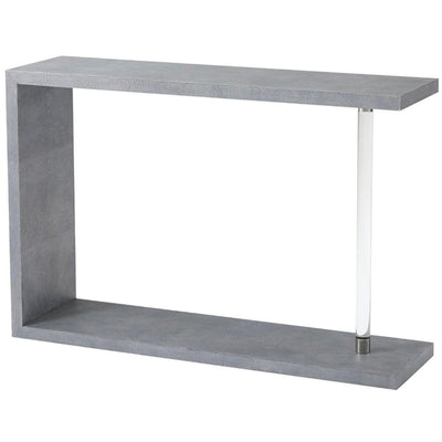 Theodore Alexander Living Phenomenon Console Table in Faux Shagreen House of Isabella UK