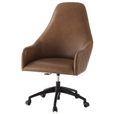 Theodore Alexander Living Prevail Executive Desk Armchair in Leather House of Isabella UK