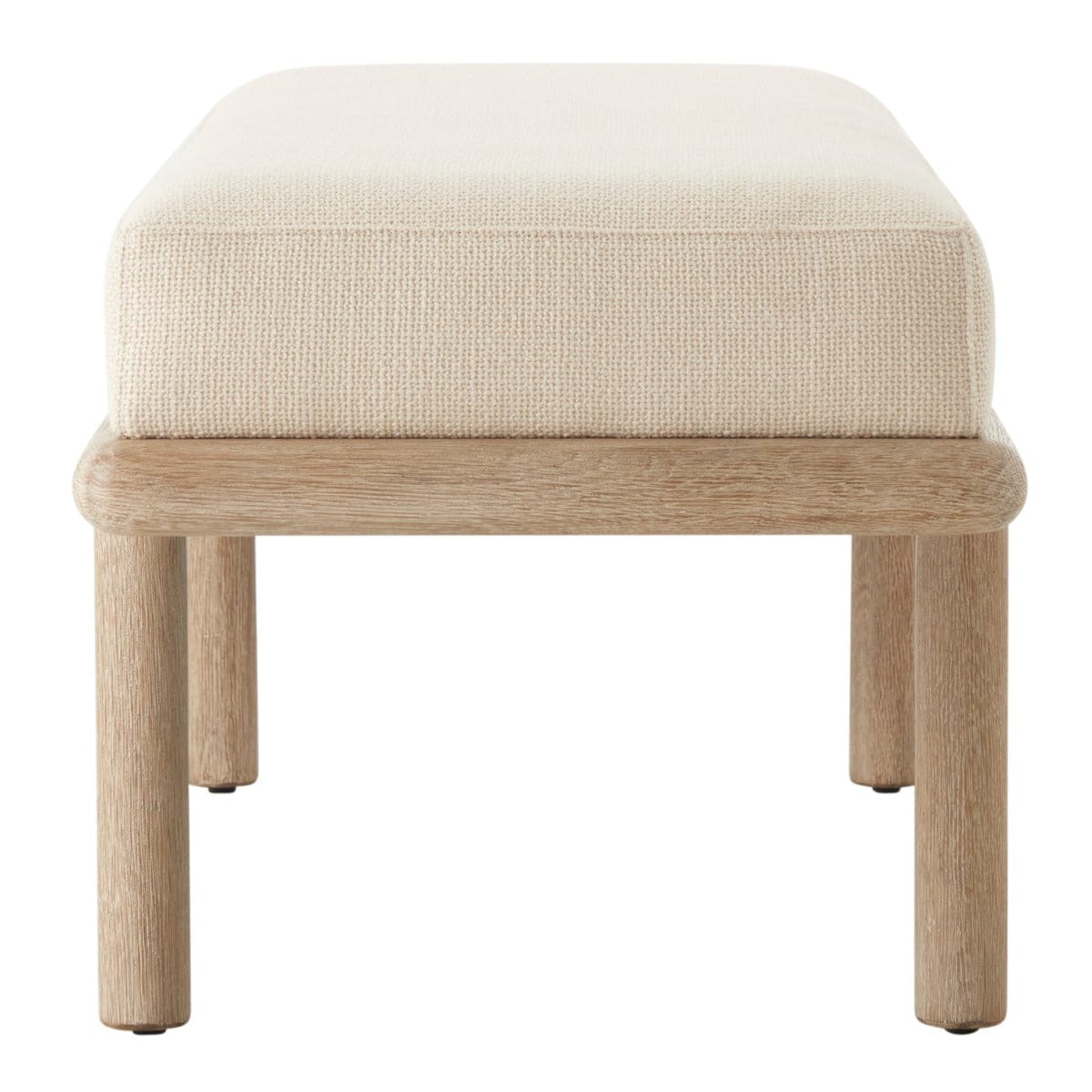 Theodore Alexander Living Repose Collection Wooden Upholstered Coffee Ottoman House of Isabella UK