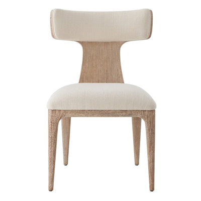 Theodore Alexander Living Repose Collection Wooden Upholstered Side Chair House of Isabella UK