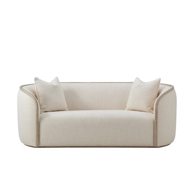 Theodore Alexander Living Repose Collection Wooden Upholstered Sofa 220cm House of Isabella UK