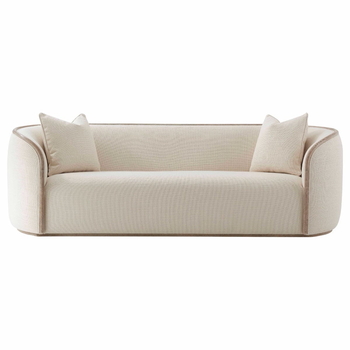 Theodore Alexander Living Repose Collection Wooden Upholstered Sofa 240cm House of Isabella UK