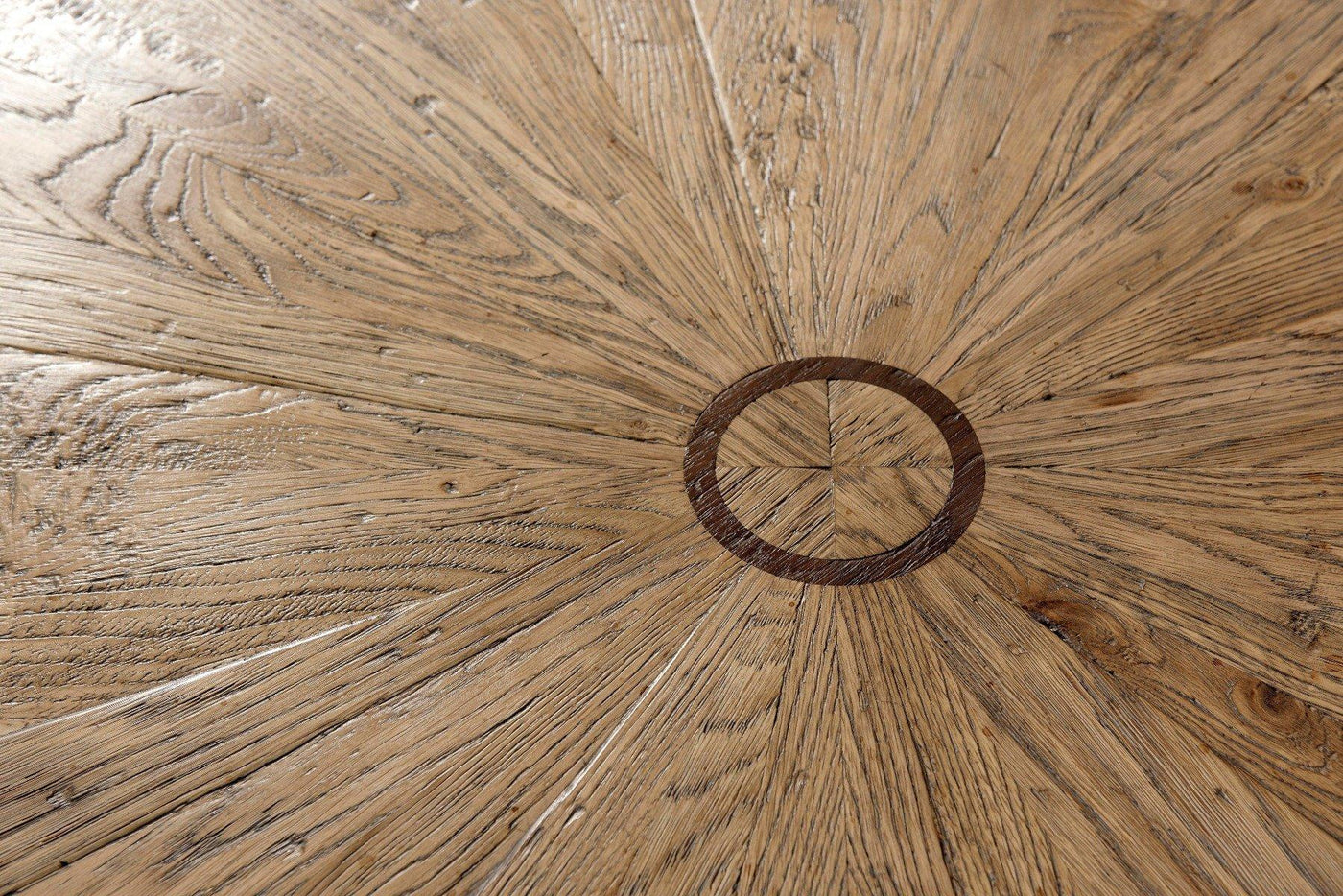 Theodore Alexander Living Round Coffee Table Weston in Echo Oak House of Isabella UK