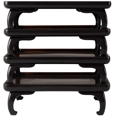 Theodore Alexander Living Side Table Four Tiered Christophe House of Isabella UK