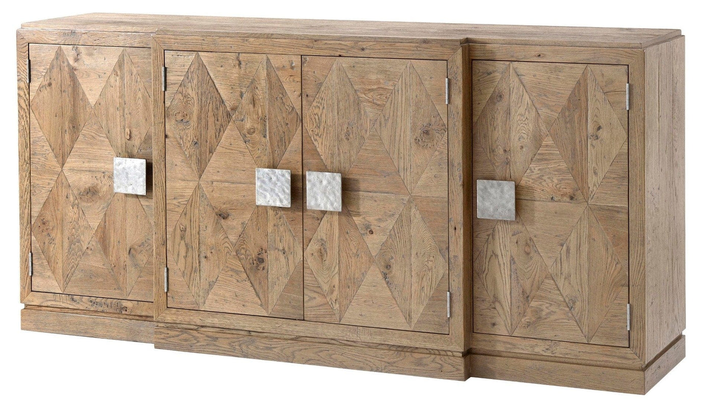 Theodore Alexander Living Sideboard Cabinet Reeve in Echo Oak House of Isabella UK