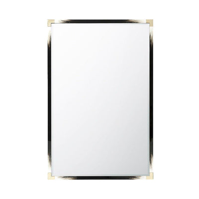 Theodore Alexander Mirrors Cutting Edge Large Wall Mirror in Black House of Isabella UK