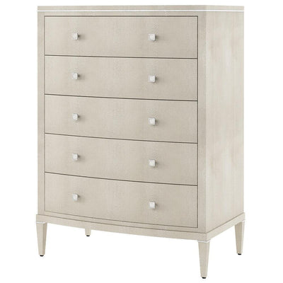 Theodore Alexander Sleeping Ta Studio Adeline Tall Chest of Drawers in Overcast House of Isabella UK