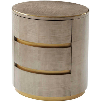 Theodore Alexander Sleeping Ta Studio Bedside Table Bartlett in Sycamore House of Isabella UK