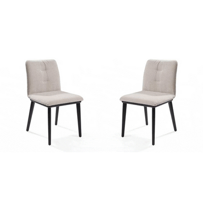 Tommy Franks Dining Bay Dining Chair - Set of 2 - Grey House of Isabella UK