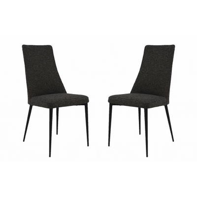 Tommy Franks Dining Blend Dining Chair - Set of 2 - Charcoal House of Isabella UK