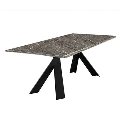 Tommy Franks Dining Grado Dining Table - Graphite House of Isabella UK