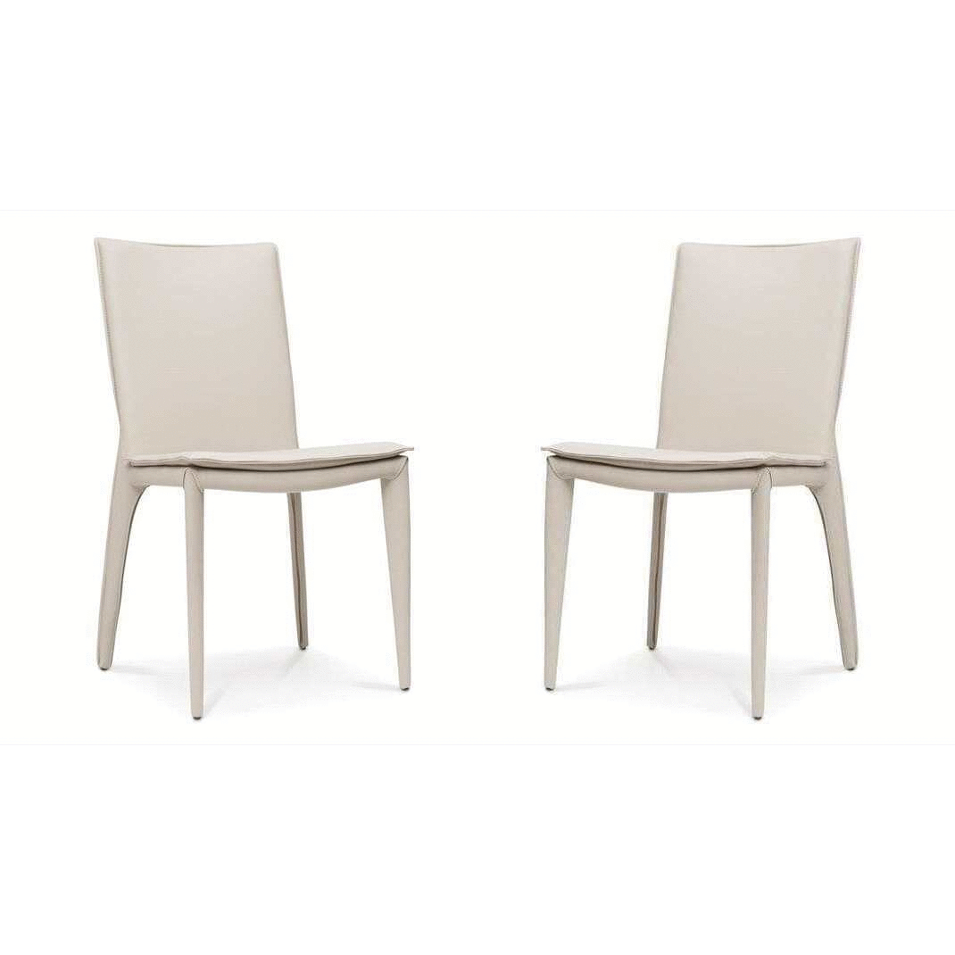 Tommy Franks Dining Othello Dining Chair - Set of 2 - Cream House of Isabella UK