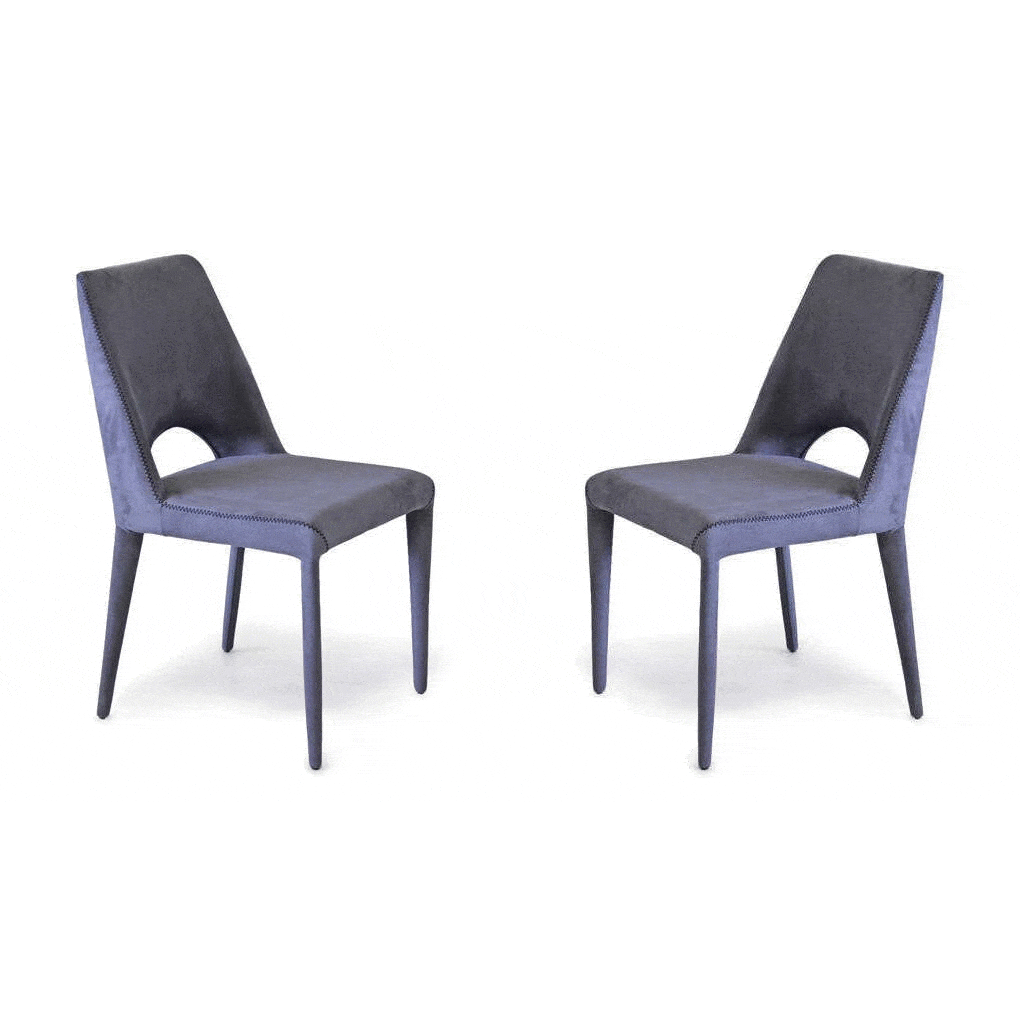 Tommy Franks Dining Ravanello Dining Chair - Set of 2 - Grey House of Isabella UK