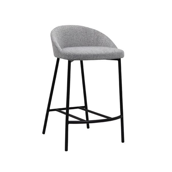 Tommy Franks Dining Tux Counter Stool - Grey House of Isabella UK