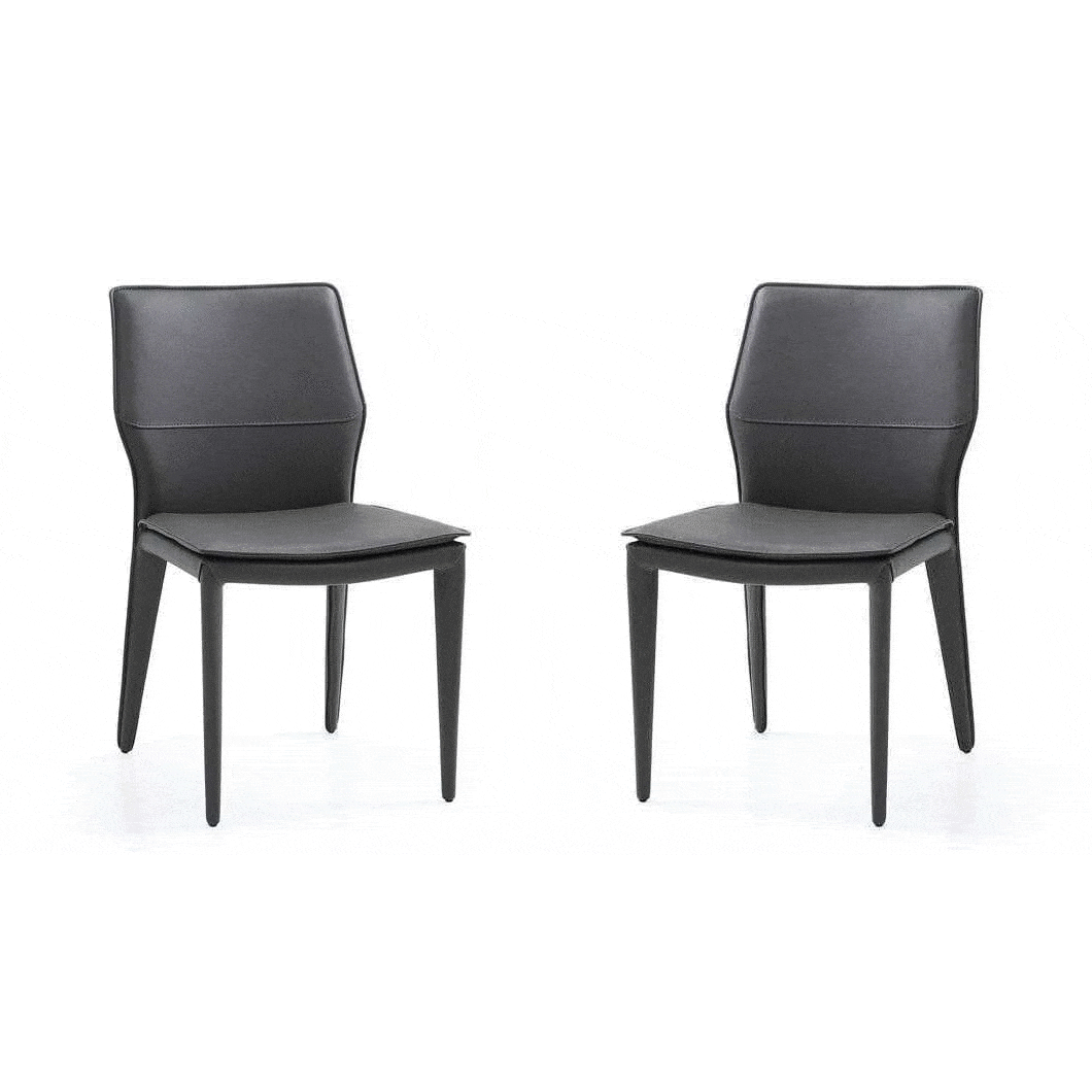 Tommy Franks Dining Va Dining Chair - Set of 2 - Black House of Isabella UK