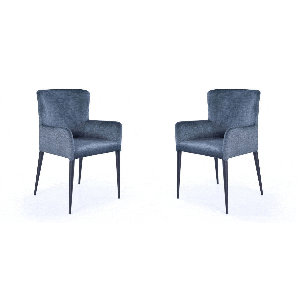 Tommy Franks Dining Varsi Dining Chair - Bella Blue Velvet - Set of 2 | OUTLET House of Isabella UK