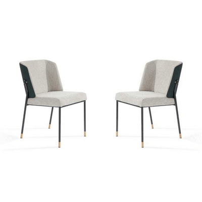 Tommy Franks Dining Victor Dining Chair - Set of 2 - Enzimi Cream House of Isabella UK