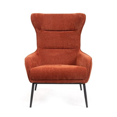 Tommy Franks Living Cranford Lounge Chair - Rust House of Isabella UK