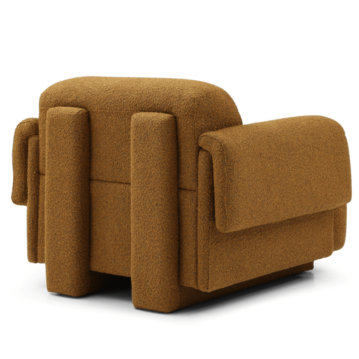 Tommy Franks Living Frankie 1-Seater Sofa - Chex Morocco Bouclé House of Isabella UK