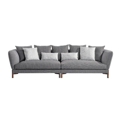 Tommy Franks Living Mimosa 4-Seater Sofa - Dark Grey House of Isabella UK
