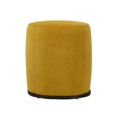 Tommy Franks Living Troy Pouffe - Mustard House of Isabella UK