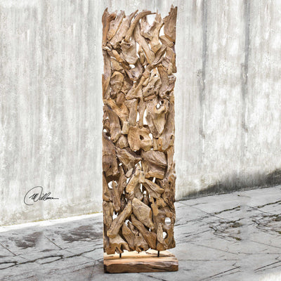 Uttermost Accessories Amzi Wooden Floor Sculpture House of Isabella UK