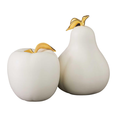 Uttermost Accessories Apple and Pear Sculptures, S/2 House of Isabella UK