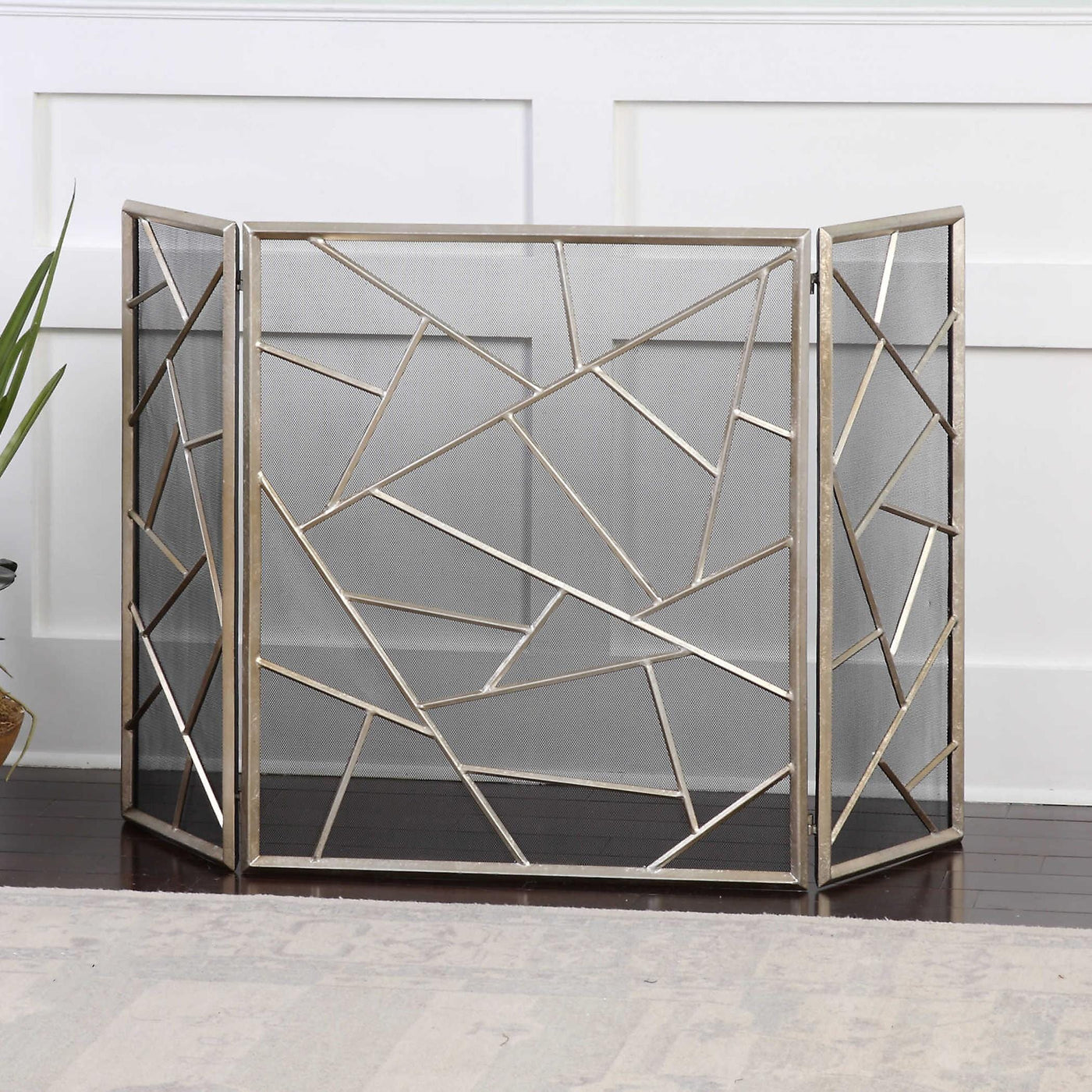 Uttermost Accessories Armino Modern Fireplace Screen House of Isabella UK