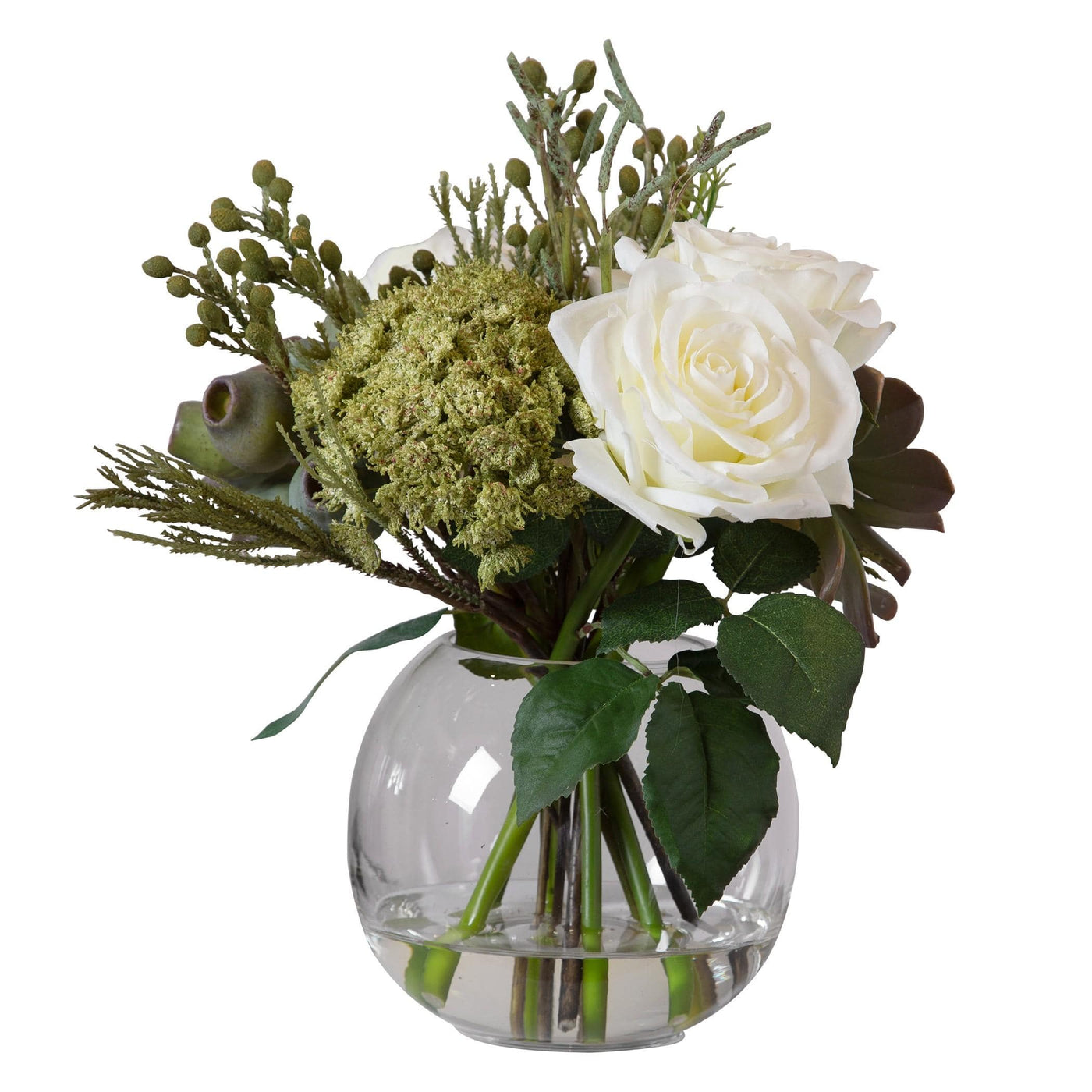 Uttermost Accessories Belmonte Floral Bouquet & Vase House of Isabella UK