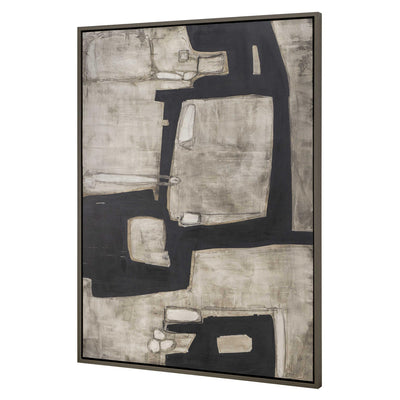 Uttermost Accessories Black Label Been Around the Block Framed Canvas House of Isabella UK