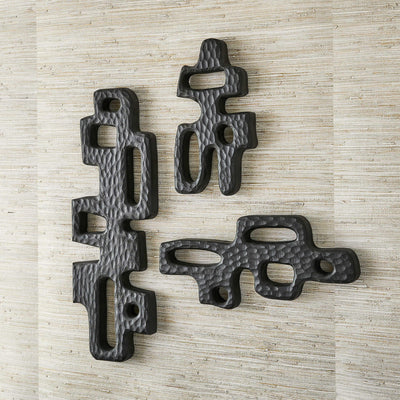 Uttermost Accessories Black Label Chiseled Silhouette Wall Sculptures, S/2 House of Isabella UK