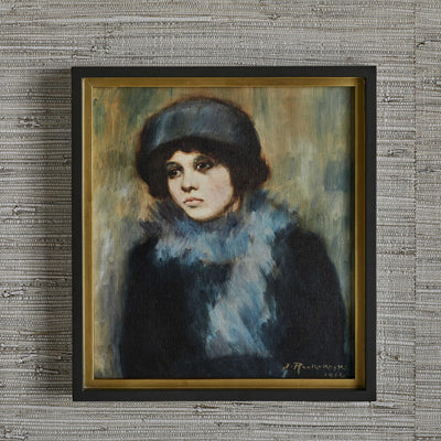 Uttermost Accessories Black Label Woman, 1914 Framed Canvas House of Isabella UK