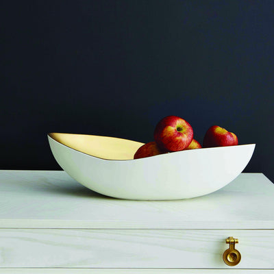 Uttermost Accessories Canoe Bowl - Matte White House of Isabella UK