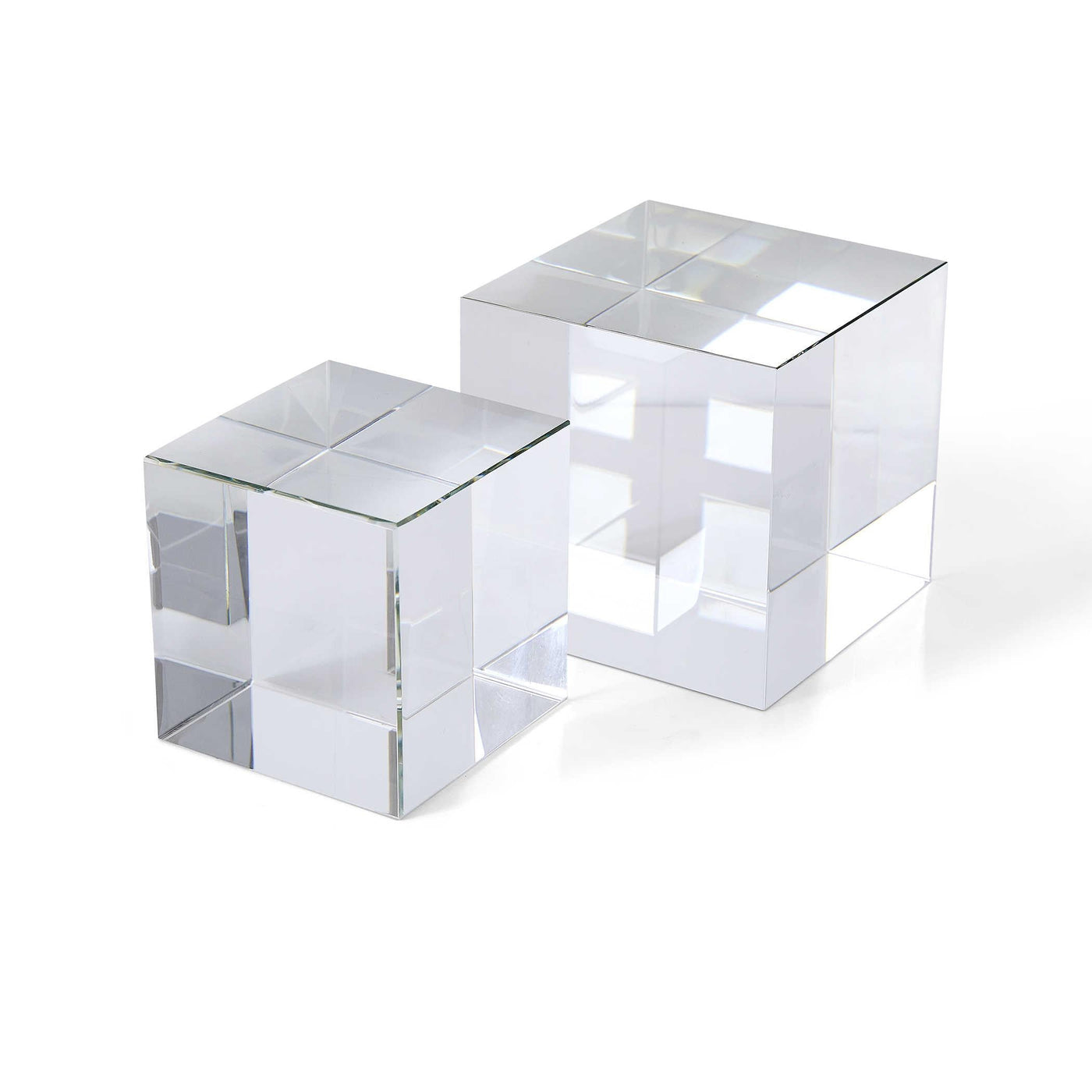 Uttermost Accessories Cube Risers/sculptures, S/2 - Crystal House of Isabella UK