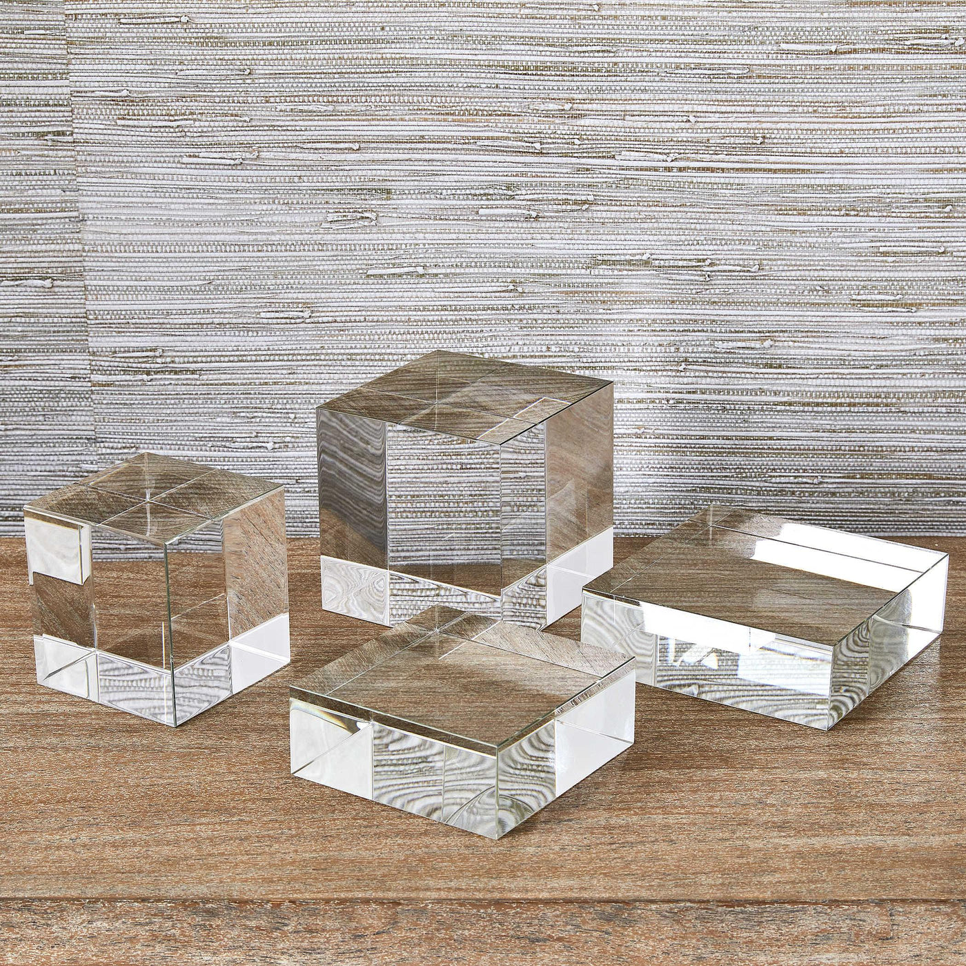 Uttermost Accessories Cube Risers/sculptures, S/2 - Crystal House of Isabella UK