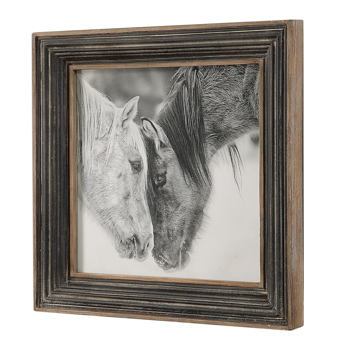 Uttermost Accessories Custom Black and White Horses Print House of Isabella UK
