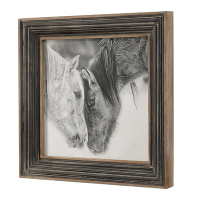Uttermost Accessories Custom Black and White Horses Print House of Isabella UK