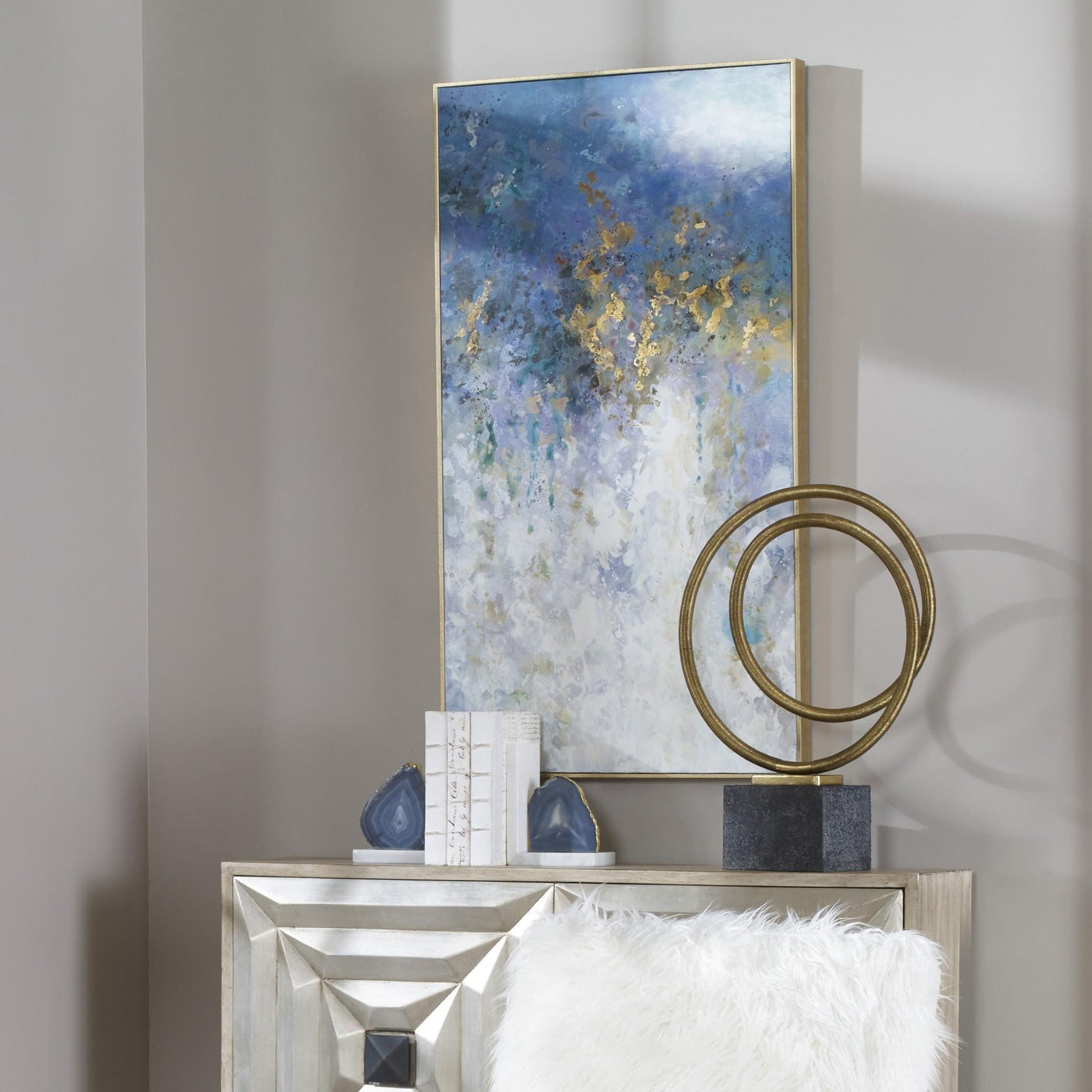 Uttermost Accessories Floating Abstract Art House of Isabella UK