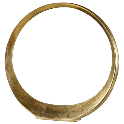 Uttermost Accessories Jimena Gold Large Ring Sculpture House of Isabella UK