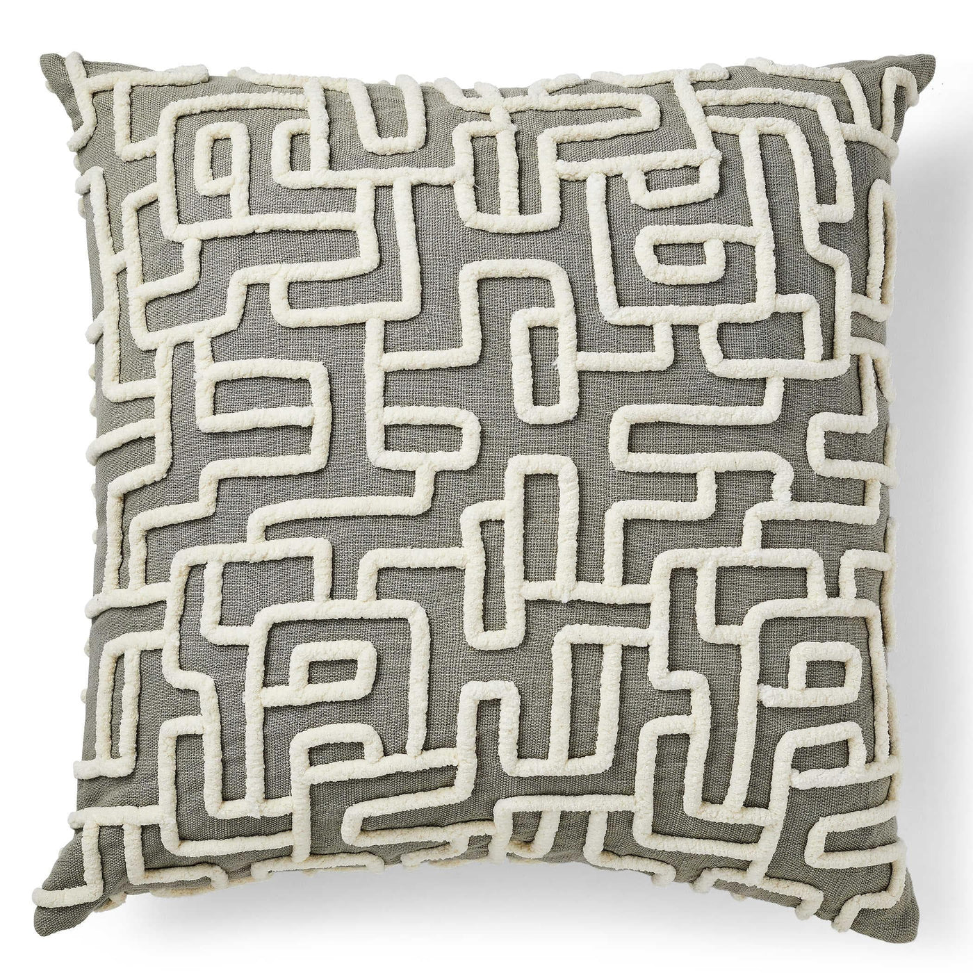 Uttermost Accessories Labyrinth Cushion - Gray House of Isabella UK