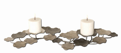 Uttermost Accessories Lying Lotus Metal Candleholders House of Isabella UK