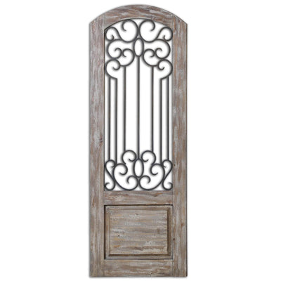 Uttermost Accessories Mulino Distressed Wall Panel House of Isabella UK