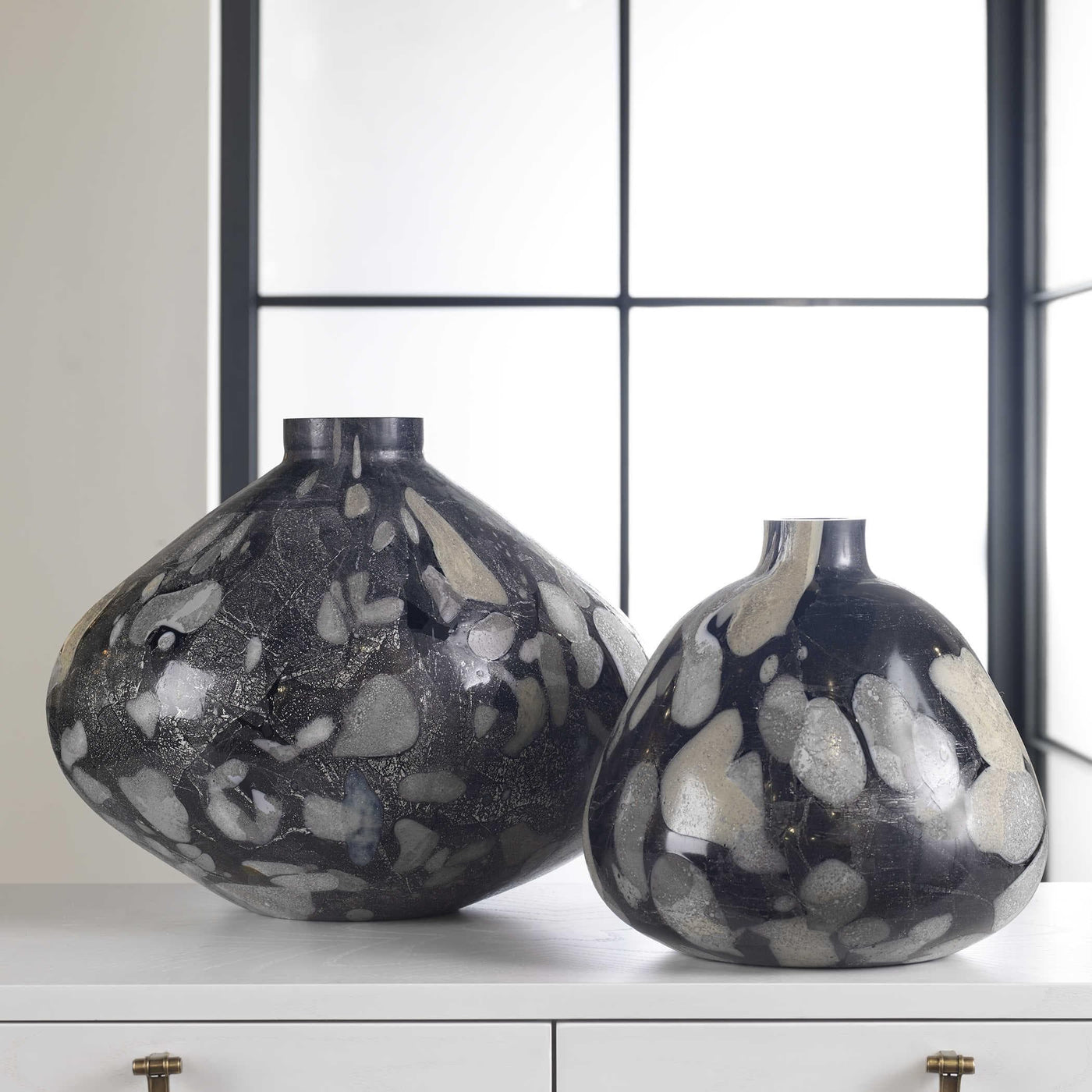 Uttermost Accessories Pebble Vase - Small House of Isabella UK