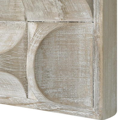 Uttermost Accessories Pickford Wood Wall Decor, Natural House of Isabella UK