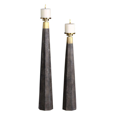Uttermost Accessories Pons Candleholders, S/2 House of Isabella UK