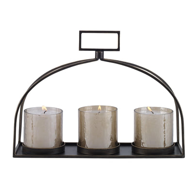 Uttermost Accessories Riad Triple Candleholder House of Isabella UK